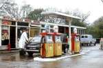 petrol station